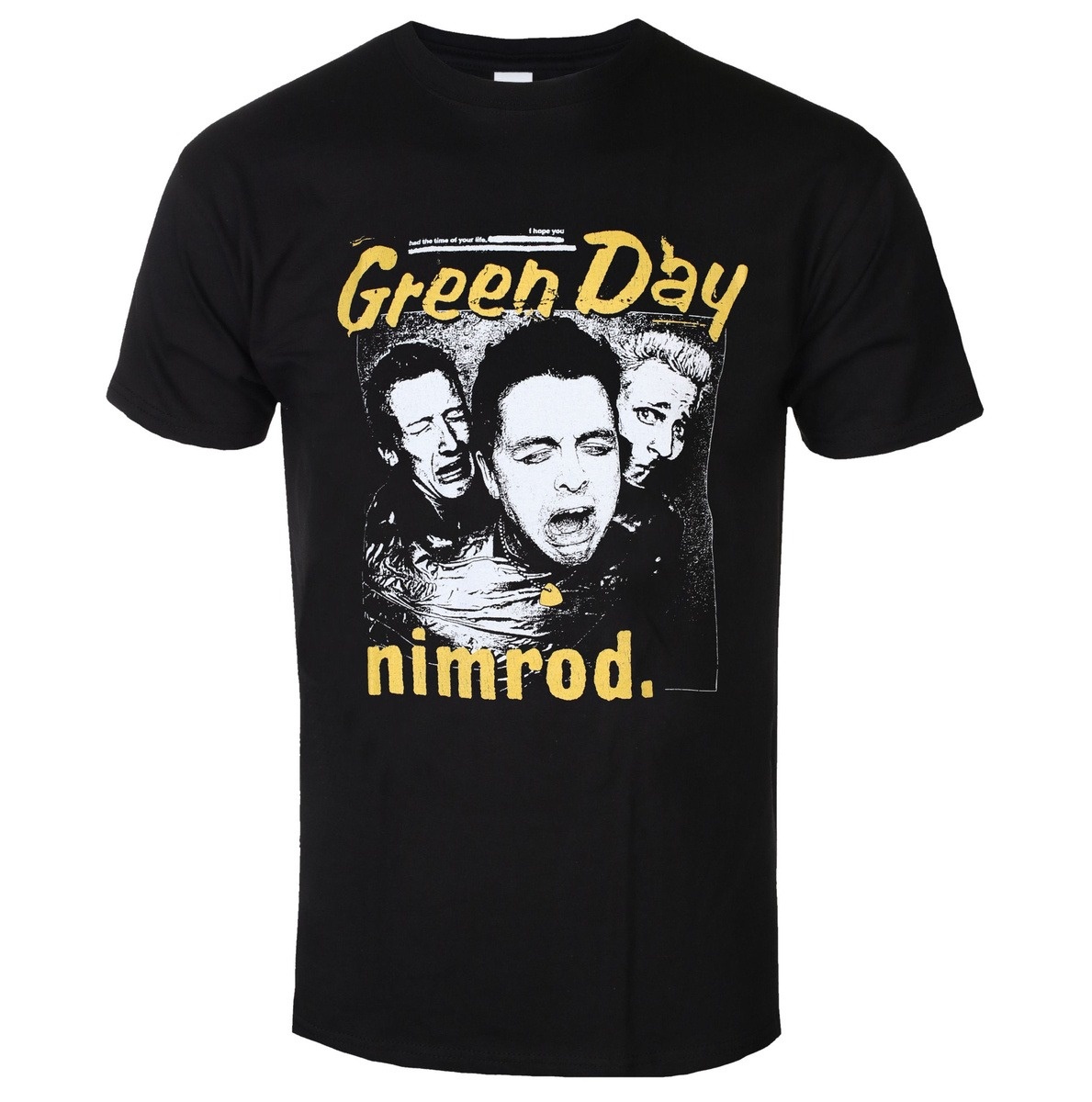 Band Tee Faded 90S - تي شيرت Green Day بتصميم مطبوع