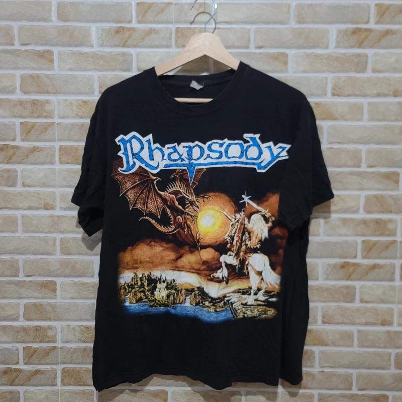 Band Tee Faded 90S - تي شيرت عتيق من التسعينيات الرابسودي