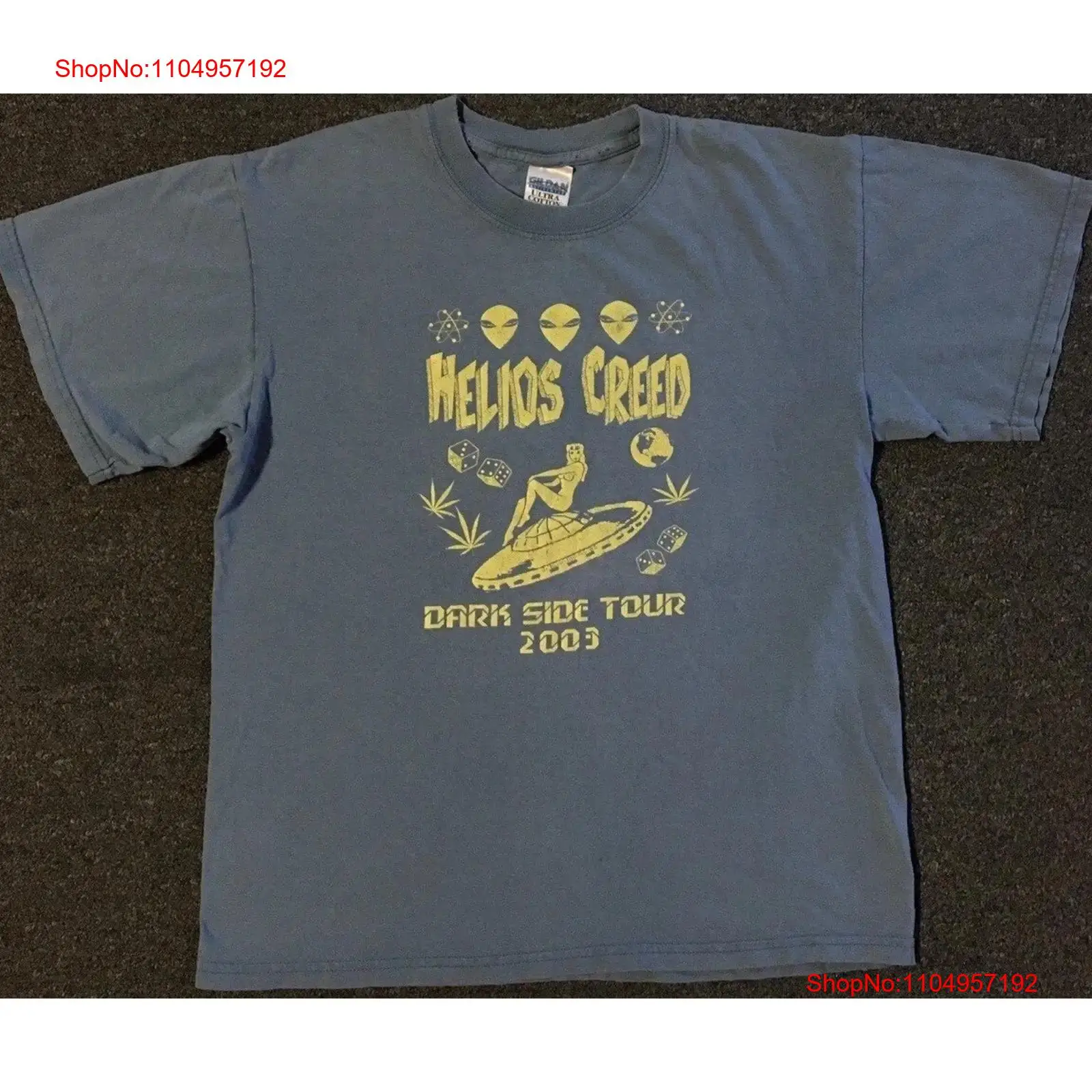 Band Tee Faded 90S - تي شيرت Vtg Helios Creed 2003