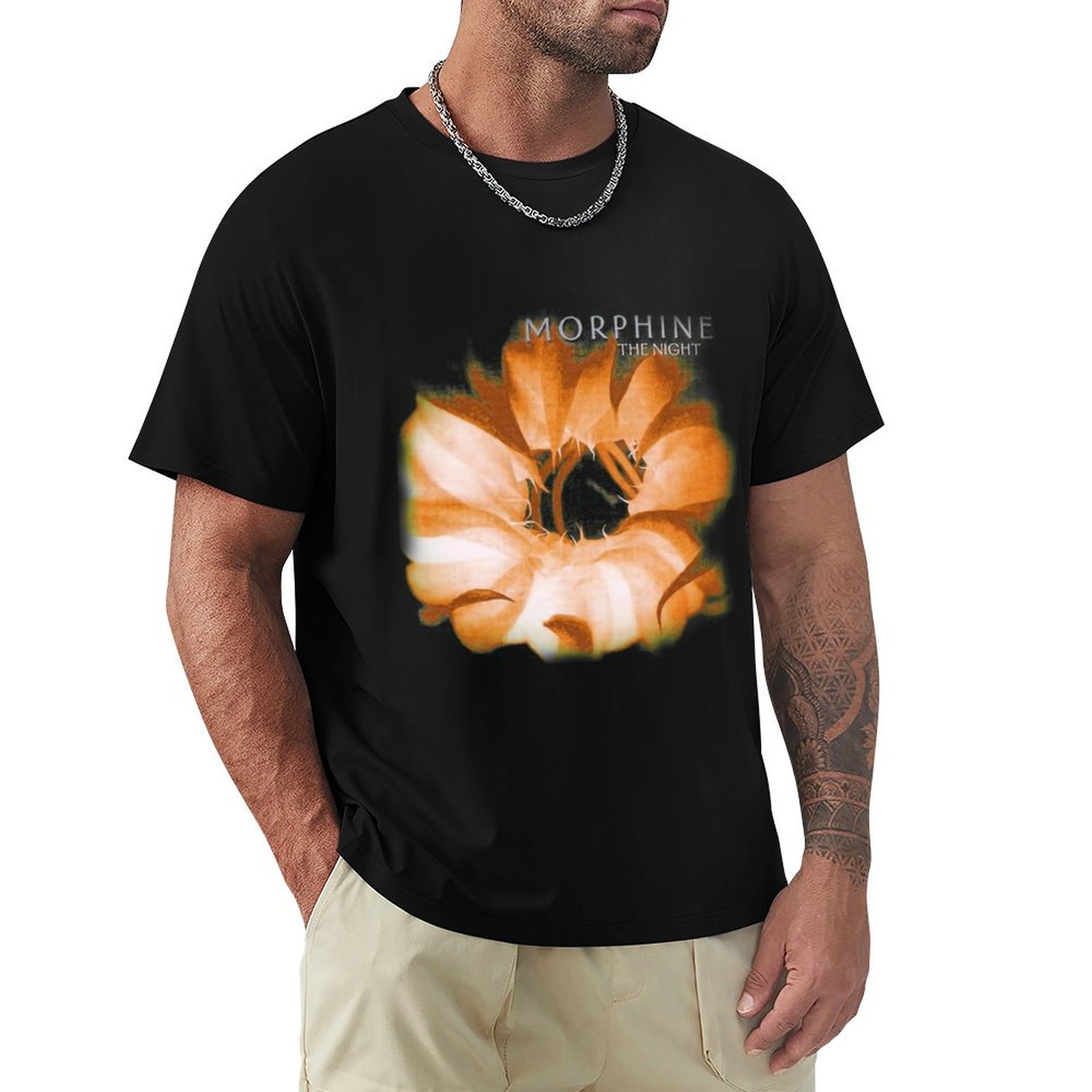 Band Tee Faded 90S - فرقة موسيقى الروك فينتاج مورفن من