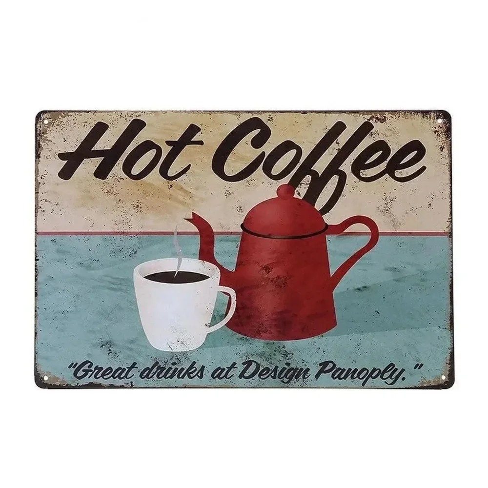 لافتات معدنية مزخرفة بتصميم 'ش - مراجعة Vintage Fashion Wall Art وسعره