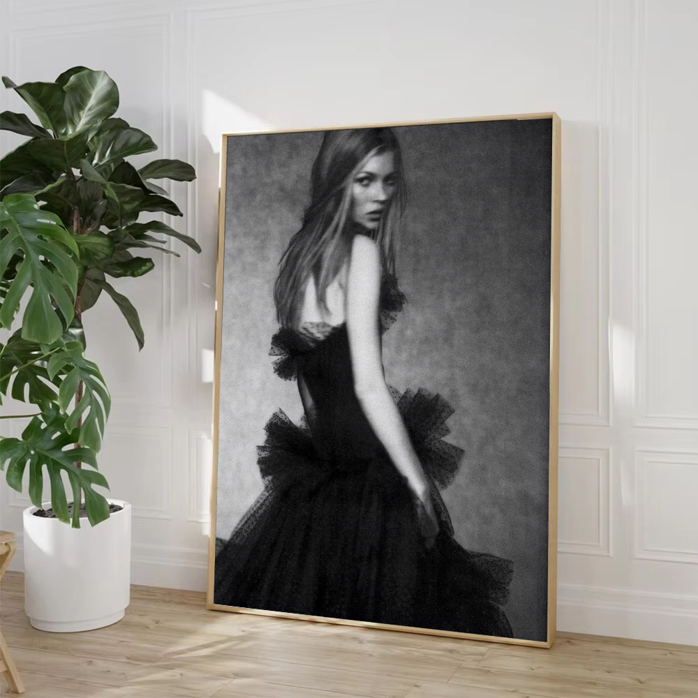 خمر الرجعية التصوير كيت موس ال - مراجعة Vintage Fashion Prints For Wall وسعره