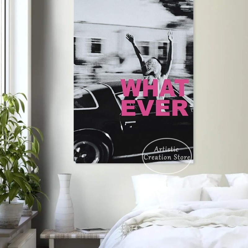 ملصق جداري بتصميم عتيق لفتاة ف - مراجعة Vintage Fashion Prints For Wall وسعره