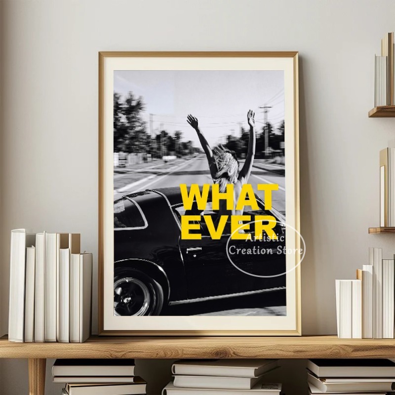 ملصق جداري بتصميم عتيق لفتاة ف - مراجعة Vintage Fashion Prints For Wall وسعره