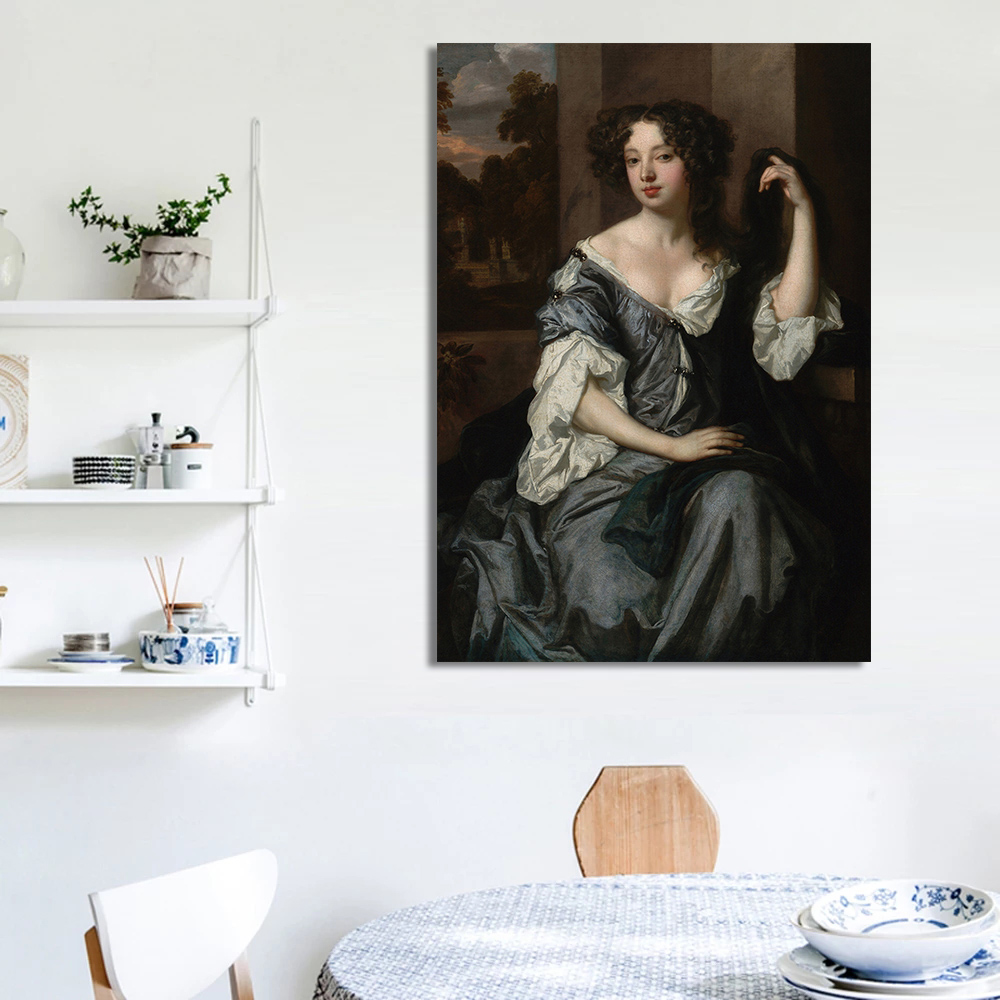 لوحة فنية تصور نساء من عصر الن - مراجعة Vintage Fashion Prints For Wall وسعره