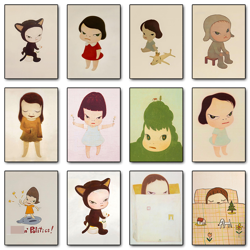 لوحة قماشية بدون إطار من يوشيت - مراجعة Vintage Fashion Wall Art وسعره